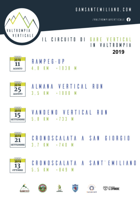 calendario circuito vv 2019